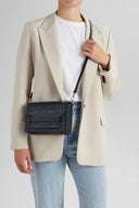VanyaMBG Crossbody Bag, Matt Croco