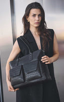 KelseyMBG Work Bag, Matte Croco