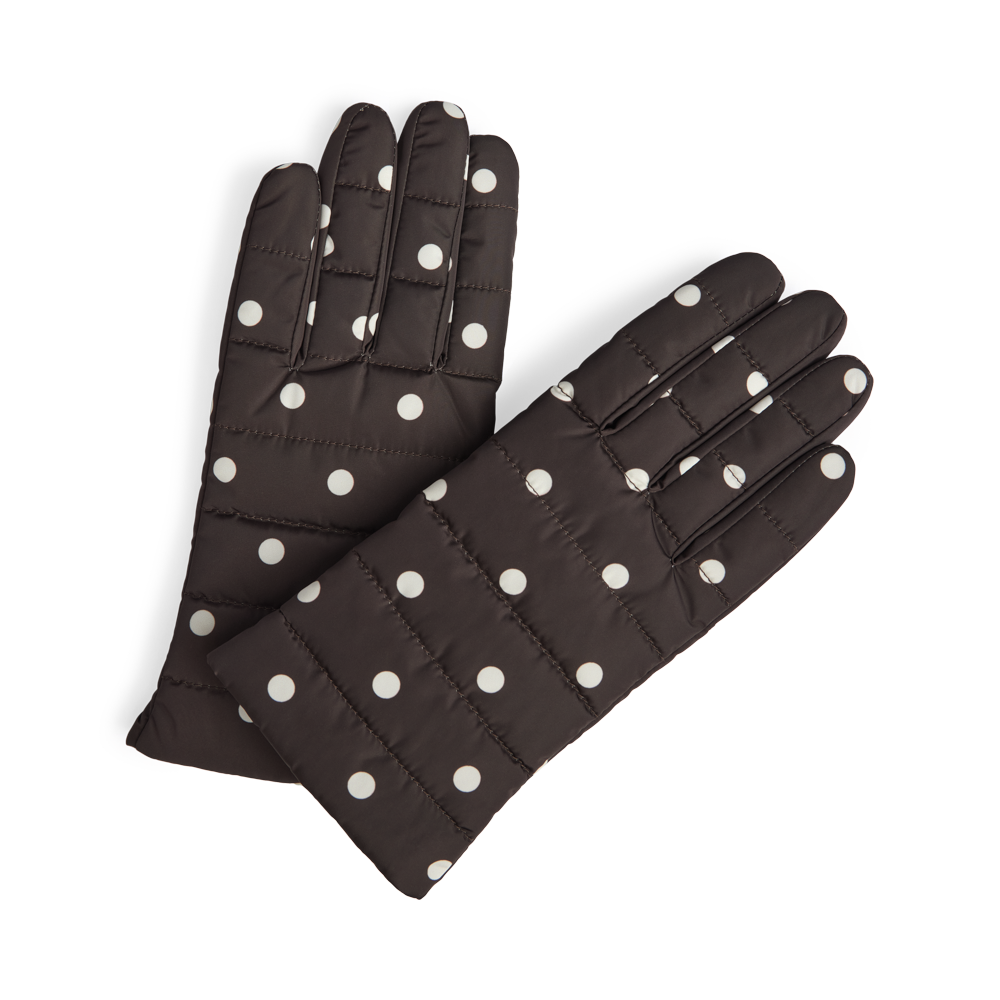Polka Dot, Brown
