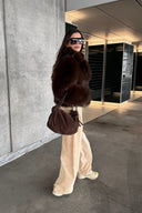 Markberg Reign Taske Dark Brown Suede