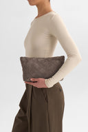 Markberg Celin Crossbody Taske Major Brown Suede Weave