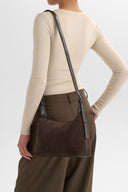 AmariMBG Crossbody Bag, Suede