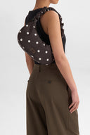 Markberg Crave Håndtaske Polka Brown Recycled