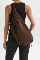 Markberg Alpine Crossbody Taske Dark Brown Corduroy