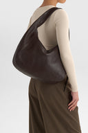Markberg Samara Taske Espresso Brown Soft Vintage Læder