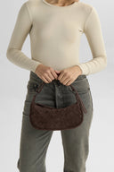 Mini MuseMBG Bag, Suede Weave