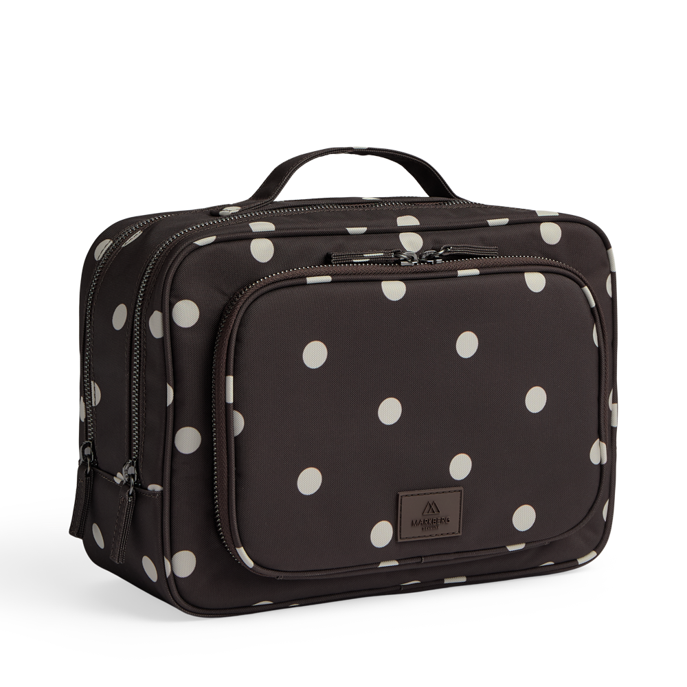 Polka Dot, Brown
