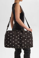 Markberg More Weekendtaske Brown Polka Recycled