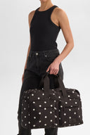 Markberg More Weekendtaske Brown Polka Recycled