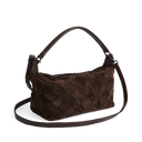 Markberg Lotus Taske Dark Brown Suede