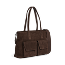 Markberg Kelsey Arbejdstaske Dark Brown Suede