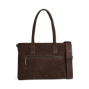 Markberg Kelsey Arbejdstaske Dark Brown Suede