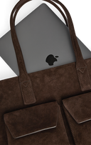 KelseyMBG Work Bag, Suede