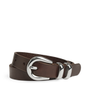 Markberg Scarlet Dark Brown Bælte Læder