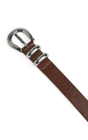 Markberg Scarlet Dark Brown Bælte Læder