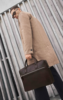 KnoxMBG Laptop Bag - Dark Brown Vintage