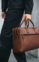 KingstonMBG Laptop Bag - Cognac