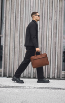 KnoxMBG Laptop Bag - Cognac