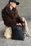 CaisaMBG Work Bag, Calm Croco