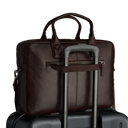 KingstonMBG Laptop Bag - Dark Brown Vintage