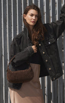 Mini MuseMBG Bag, Suede Weave