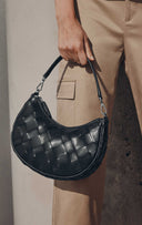 HeliaMBG Crossbody Bag, Antique Woven