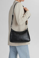 NuriaMBG Crossbody Bag, Croco