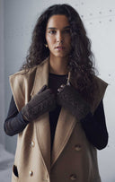 HellyMBG Gloves, Cable Knit