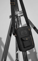 DarlaMBG Tall Crossbody Bag, Monochrome, Gold