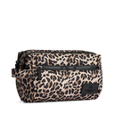 JosephineMBG Leopard Large Toiletry Bag, Recycled, Mega Puffer