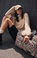 MoreMBG Leopard Weekend Bag, Recycled